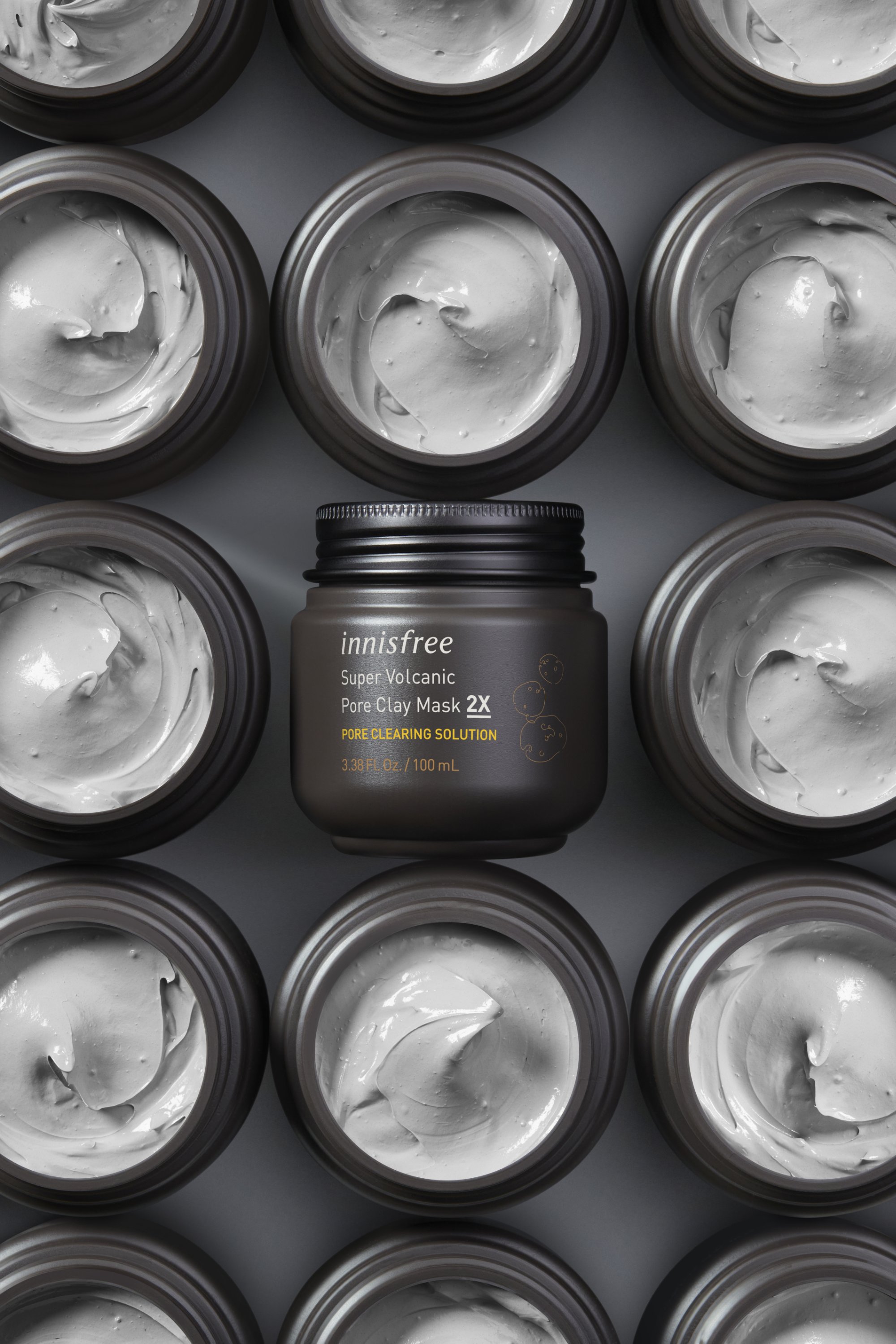 K Beauty Review Innisfree S Super Volcanic Pore Clay Mask 2x Annyeong Oppa