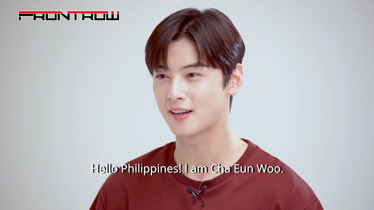 Cha Eun Woo is Frontrow's newest endorser! - Annyeong Oppa